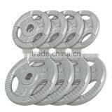 Cast Iron Tri-Grip Olympic Plate Weight Lifting thumbnail-1