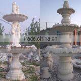 Garden Sculpture Landscape Stone Carving Cascading Waterfalls thumbnail-3