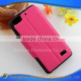 China Supplier OEM Phone Case Flip Leather Cellphone Cover for Huawei Honor 4C