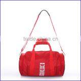 Promotion Nylon PU PVC Polyester Canvas Barrel Shape Bags thumbnail-1