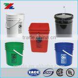 1L/ 2.5L / 5L /10L / 16L / 18L / 20L /25L Plastic Storage Pails and Buckets With Lids