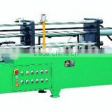 Manual tube drawing and butting machine