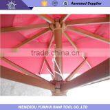 10 Foot Oversize Advertisment Backyard Wood Umbrella thumbnail-5