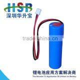 CJ 3.7V/2600mAh 18650 li Ion Rechargeable Battery With PCM, Wire for Solar Lantern, Torch, Lighting thumbnail-1