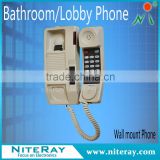 Decorative wall telephones rhinestone telephone auto answer telephone