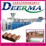 WPC Corrugated Roof Plastic Machinery/production line