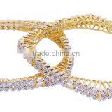 Indian Gold Plated 2PC Bangle Set Bracelet Jewelry thumbnail-2