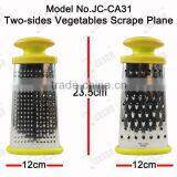 Two-sides Vegetables Scrape Plane/Goose Egg Shape Rutter/Stainless Steel Fruit Peeler thumbnail-2