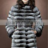 real chinchilla fur coat