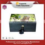 Happy Wedding Wood With Paper Jewelry Box thumbnail-1