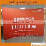 C Shape Fabric Tension Display Aluminum Advertising Banner Stand