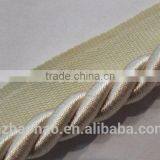 Twisted Cord Trim With Lip Champaign Color 1