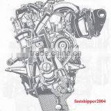 ENGINE DIESEL D2.9DT SET ASSY-SUB 4WD EURO-3 SSANG YONG thumbnail-4