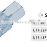 Milton Type Air Quick Coupler, Female Coupling 3/8'' Body