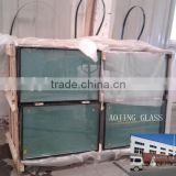 argon air double glazing glass, tempered insulated glass , glass wall manufacturer