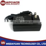 24w ac power adapter 24V 1A 100-240v dc with SAA KC UL CE.FCC.NOM.made in Shenzhen