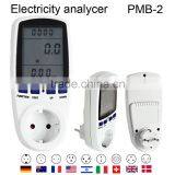 Programable Digital Power Watt Meter Socket With Electricity Monitors thumbnail-1