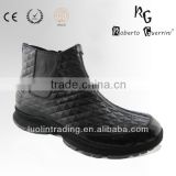 Leather Winter Anti-cold Fur Long Boots