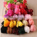 High Quality Kinds of Wide Beautiful Stretch Velvet Ribbon thumbnail-4