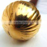 Antique Brass Vintage Walking Stick/Golden Handle Walking Stick/Beautiful Walking Stick Wk1120 thumbnail-1