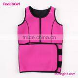 Sliming Zipper Vest Sport Waist Belt Pink Tummy Trimmer Waist Trimmer Belt Quality Choice Supplier's Choice thumbnail-2