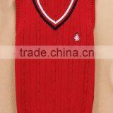 Boy's School Uniform Sweater V Neck thumbnail-2