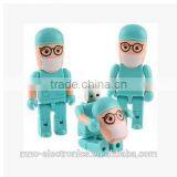 ABS Plastic Material Custom Logo Printing Dental Dentist Human Shape Usb Flash Pen Drive Quality Choice Supplier