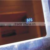 HOTEL BACKLIT LED ILLUMINATED MIRROR WITH CLOCK thumbnail-3