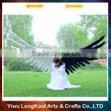 Wholesale Christmas Birthday Party Decoration Adult Fairy Wings Black and White Large Feather Angel Wings thumbnail-2