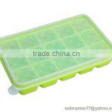 15 Cavity Square Silicone Baby Food Freezer Storage Container Multi-Portions thumbnail-3