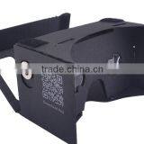 Hot Sell Google Cardboard Black 2.0 With Straps DIY Google Cardboard 3D VR Glasses thumbnail-5