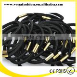 yiwu hair accessories with metal black kknekki elastics hair band                        
                                                                Most Popular