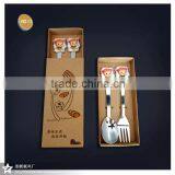 2015 New Design With Cartoon Lovely Cutlery Set for Kids thumbnail-5