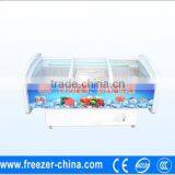 Factory sale hight guality and low price seafood freezer cabinet used in supermarket or store