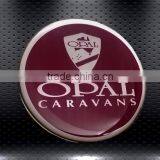 custom quality Caravans PU dome sticker