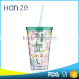 Factory wholesale customize water coffee cup glass