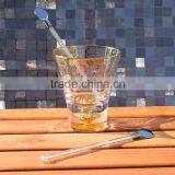 Wholesale Round Top Coffee Stick Glass Custom Drink Stirrers thumbnail-3