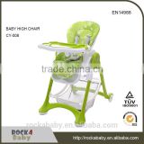 Rock a baby best personalized plastic kids high chair