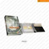 PK001 Cardboard Color Card for Artificial Stone