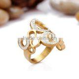 Gold Plated Bronze Finger Ring Designs for Girls thumbnail-5