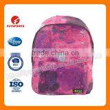 Factory Wholesale Custom Printed 210D/PVC Polyester School Backpack Bag thumbnail-5