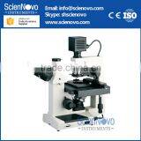 Scienovo XDS-2 Digital Inverted Microscope Slide Magnification is 100X--400X Illumination System is 6V30W Halogen Lamp, Adjustab