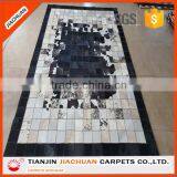 Area Patchwork Cowhide Rug for Living Room thumbnail-6