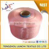 Raw White Polyester Yarn / 100% Polyester Spun Yarn / Polyester Close Virgin Yarn thumbnail-5