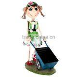 Girl Pushing A Cart thumbnail-1