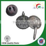 Factory Noise Free Crown Wheel Pinion for Motorcycle Rickshaws thumbnail-2