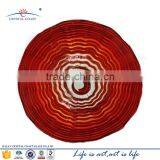 Decoration Handcrafted Table Platter Plate Wall Hanging Mount Art Glass thumbnail-2