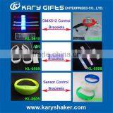 RGB Color Glow Bracelets Remote Control Led Wrsitband thumbnail-4