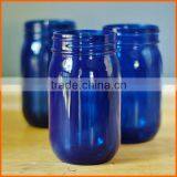 High Quality Sealed Cobalt Glass Jar thumbnail-1