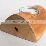 2017 Wholesale Exqusite Wooden Candle Holder for Decoration thumbnail-1